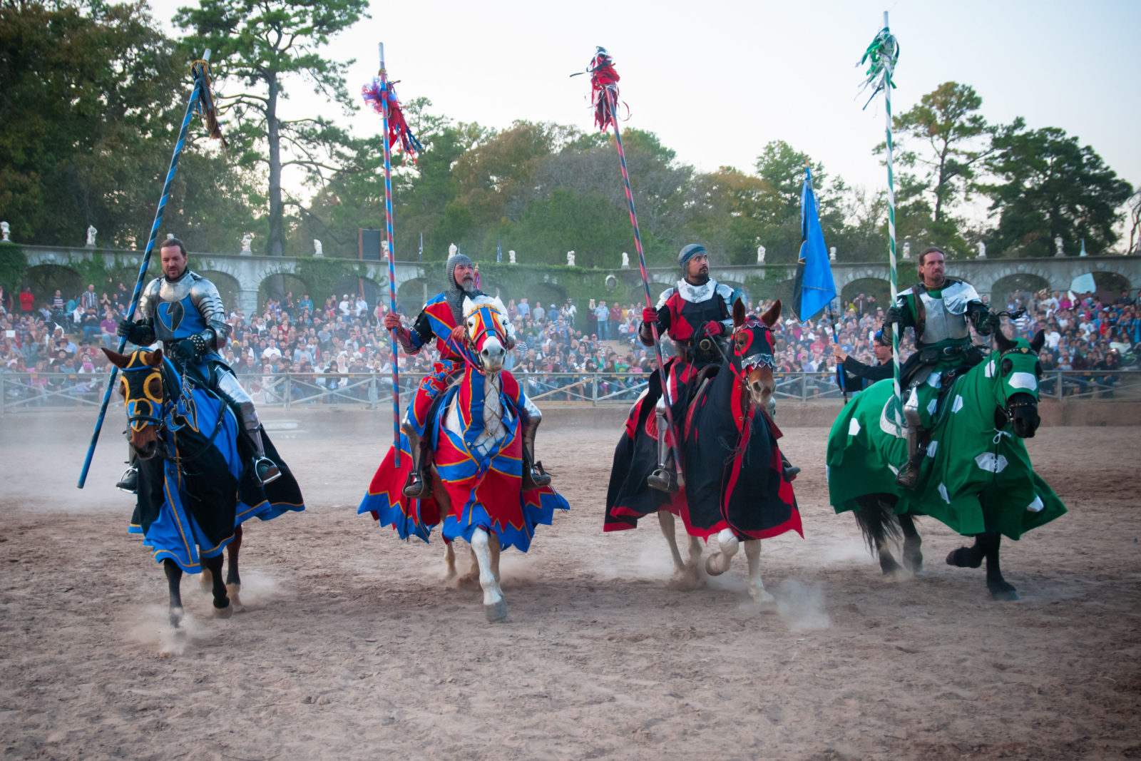 A history and guide to exploring the Texas Renaissance Festival, the larges...