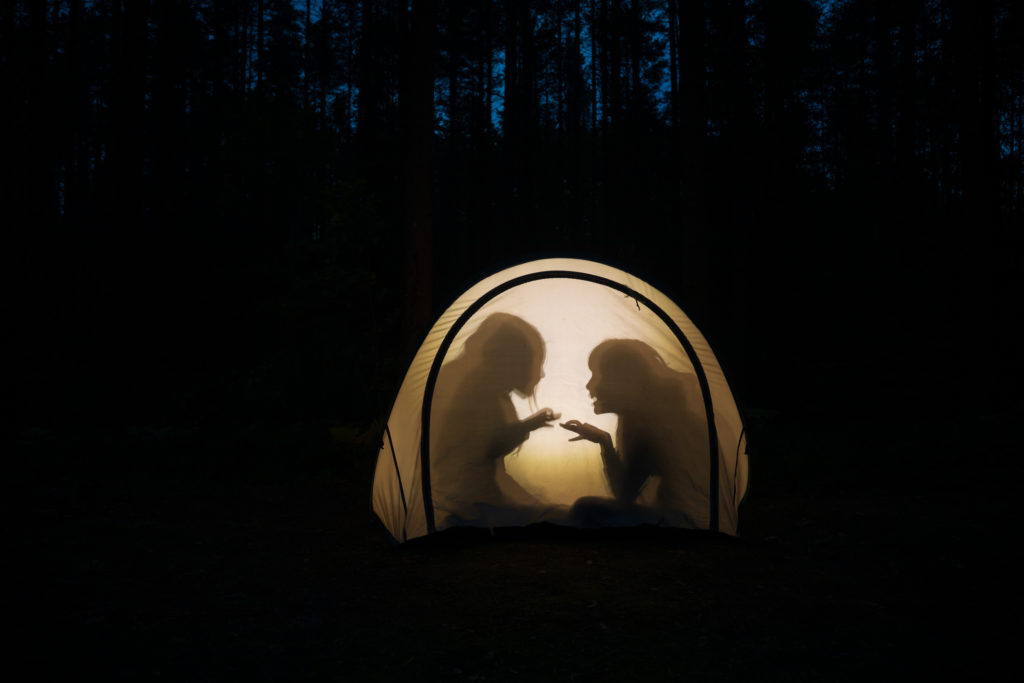 Backyard camping stories
