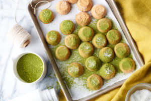 matcha cookie boxes
